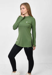 Long sleeve long fit