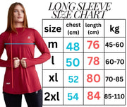 Long sleeve long fit